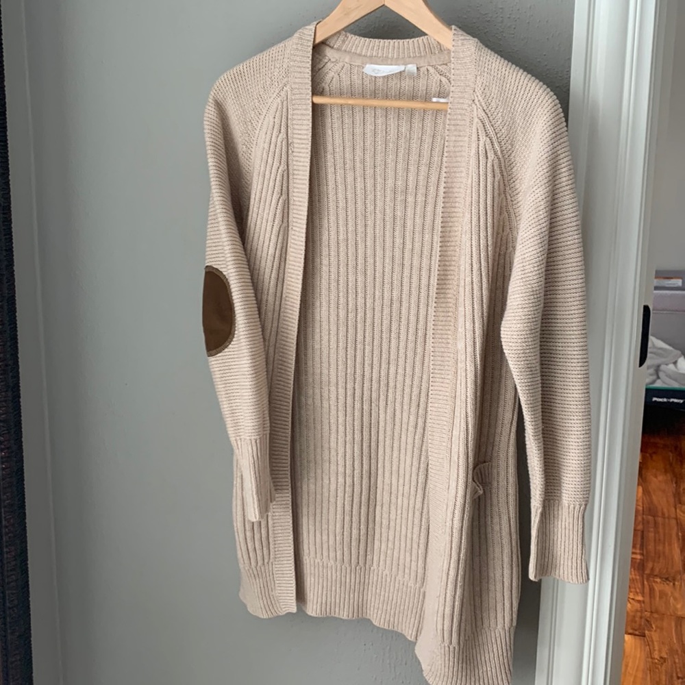 RD Style khaki cardigan
